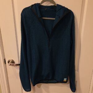 Sencho Designs Mens Half-Zip Hoodie